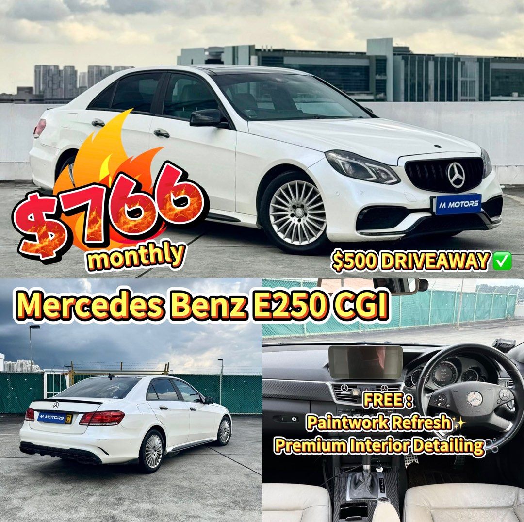 Mercedes-Benz E-Class Saloon E250 CGI (A)62872684119169115