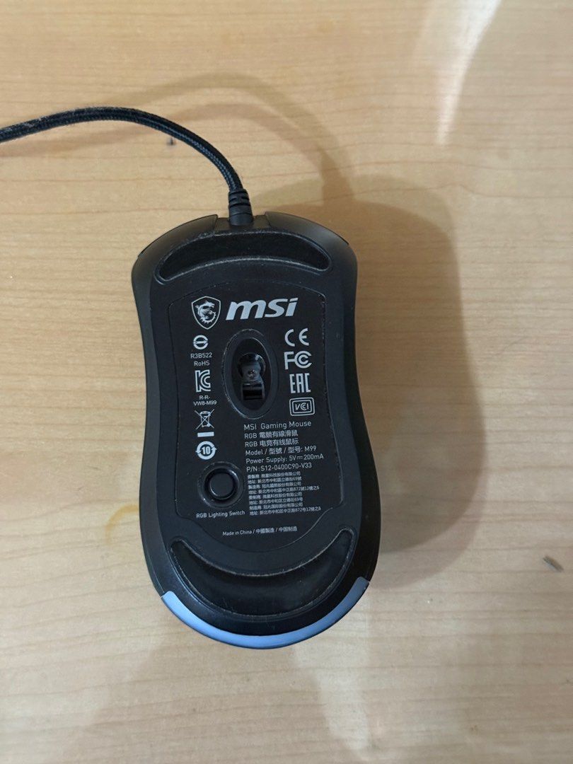 由 kiwawa787878 (刊登 ID 1375125414，圖片 2) 提交，位於 台南市 (Tainan) 的 MSI 有線滑鼠 (類別：電腦滑鼠及相關產品)，說明：可殺價❗️可議價❗️ 有喜歡的話都可以討論❗️❗️。