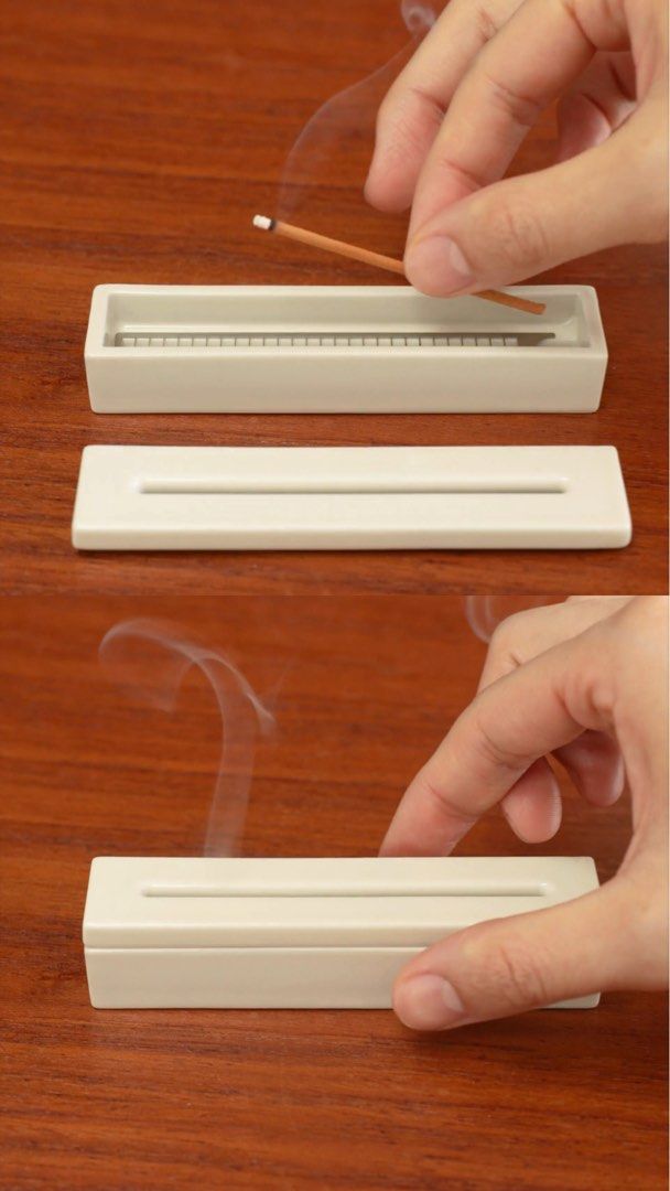 Muji incense holder