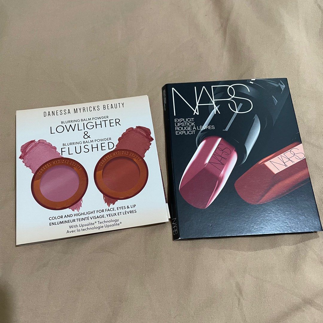 Nars & Danessa Myricks Beauty - Bundle (Category: Makeup) located in San Pedro. Submitted by kayee.b (Listing ID 1375105980, Image 1). Description: Tester/sample only 💯 authentic from Sephora 🇨🇦.