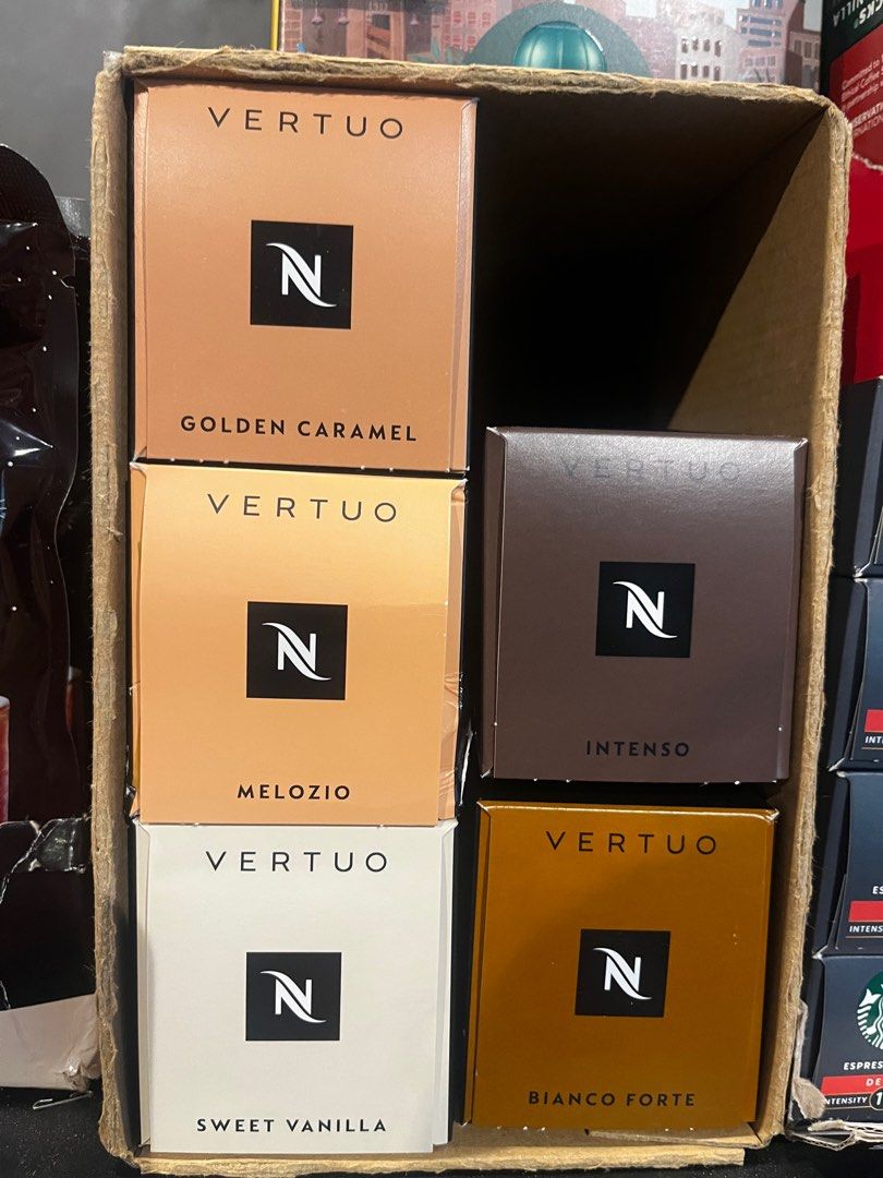 Nespresso vertuo coffee capsules and pods (Category: Coffee & Tea Tableware) located in Rizal. Submitted by ichbingenisse (Listing ID 1375159336, Image 2). Description: Nespresso vertuo capsule Message me for available stocks.