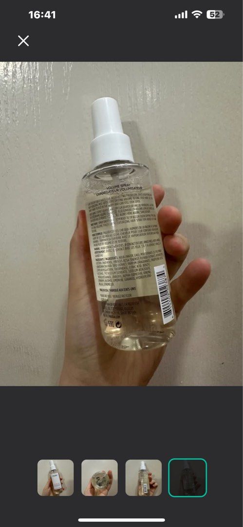 Olaplex Hair Volume Spray/ Volumizer (Category: Hair) located in Manila. Submitted by 1musiq (Listing ID 1375165152, Image 1). Description: Bought from another seller within the platform Use once or twice only it doesn’t suit my hair .