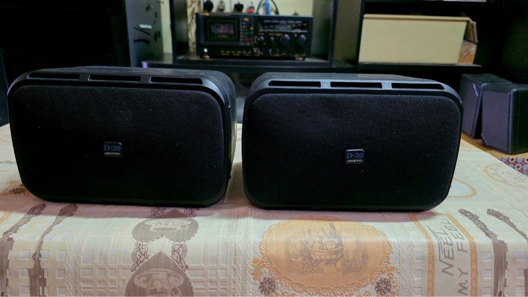 ONKYO D-20 Speakers (Category: Soundbars, Speakers & Amplifiers) located in Singapore. Submitted by cayeleem (Listing ID 1375225818, Image 2). Description: Selling on behalf of my father. Call to know more on unit specs. His hp no. 90034966 (only speak Chinese and Malay)..