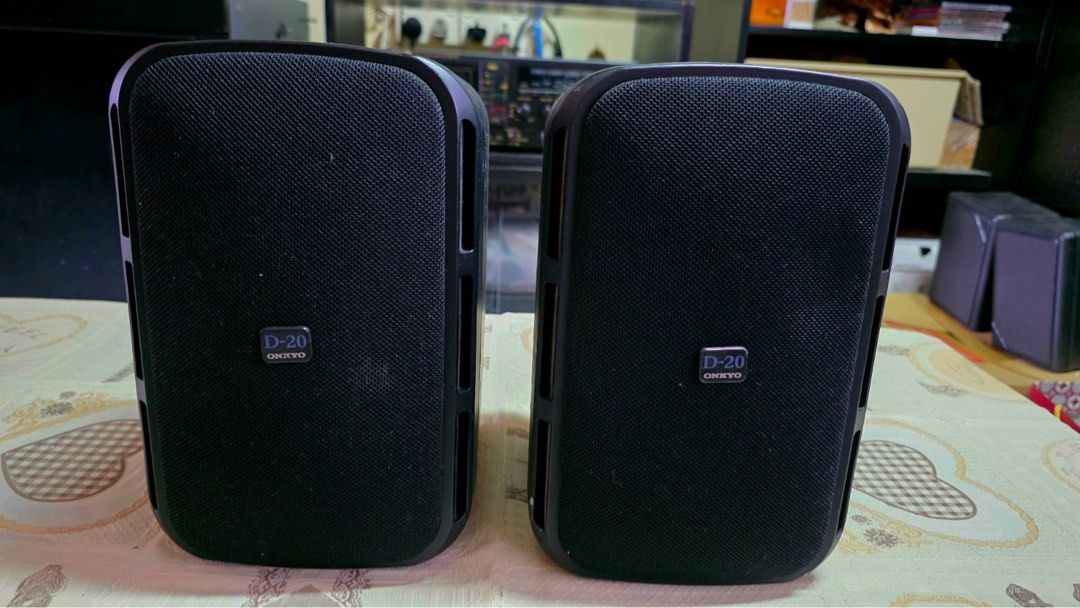 ONKYO D-20 Speakers (Category: Soundbars, Speakers & Amplifiers) located in Singapore. Submitted by cayeleem (Listing ID 1375225818, Image 1). Description: Selling on behalf of my father. Call to know more on unit specs. His hp no. 90034966 (only speak Chinese and Malay)..
