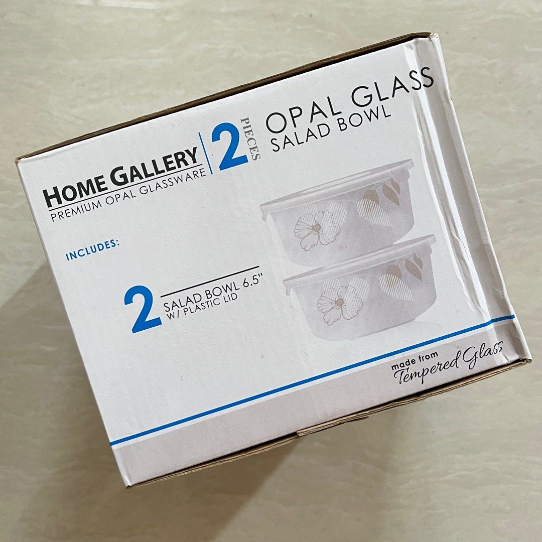Opal Glass Salad Bowl (Category: Food Organization & Storage) located in Davao. Submitted by wonsuponatime (Listing ID 1375165814, Image 1). Description: Decluttering! mod: LBC, J&T.