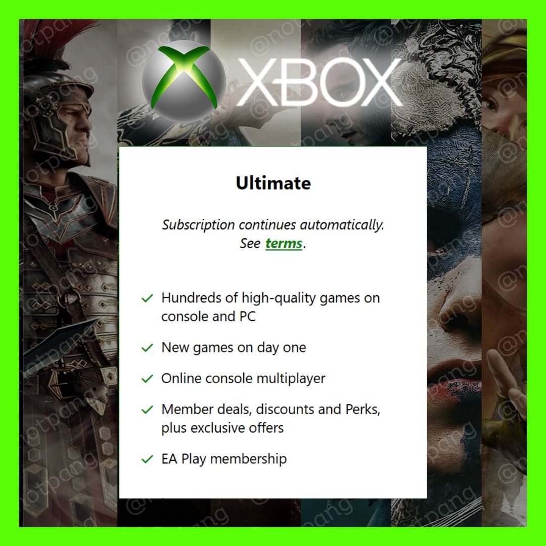 ⭐️Original Xbox Ultimate Game Pass | Xbox Game Pass Ultimate | Xbox Live Gold⭐️62853058709507111