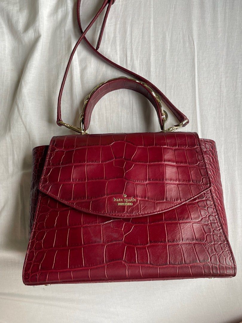 Rare Kate Spade Murray St. Luxe | Red Handbag (Category: Luxury Bags & Wallets) located in Taguig. Submitted by g0dlen (Listing ID 1375164587, Image 1). Description: Sooo beautiful! .