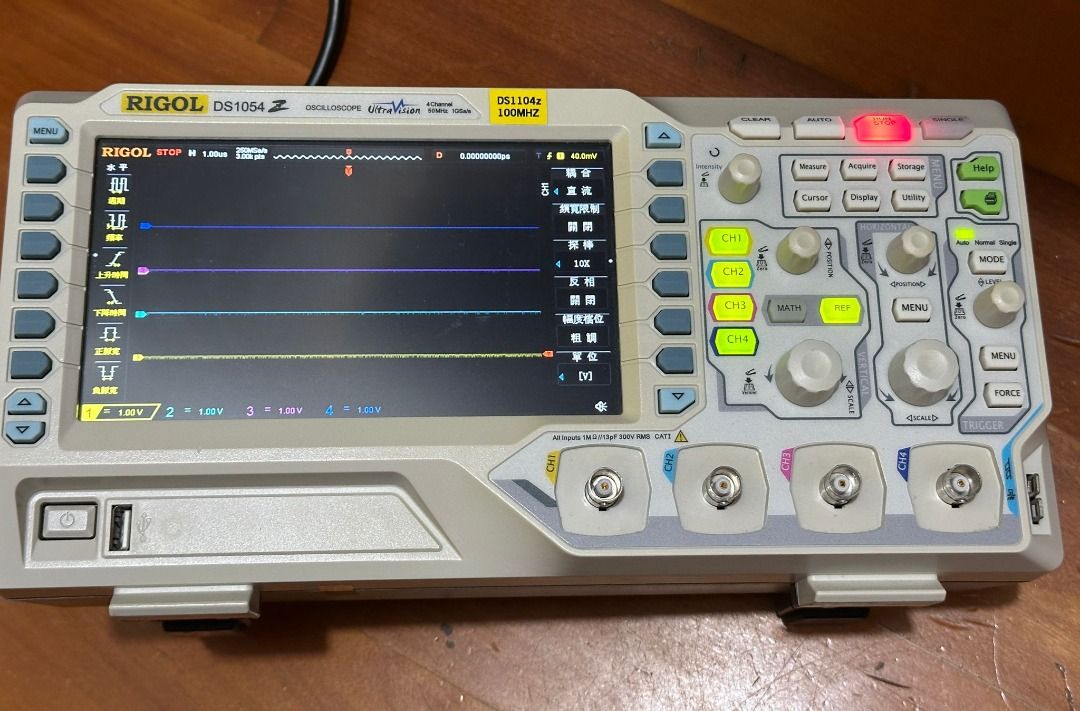 Rigol DS1054Z 100Mhz (已Upgarde all) 4 channel Digital Oscilloscope 進階數碼 ...