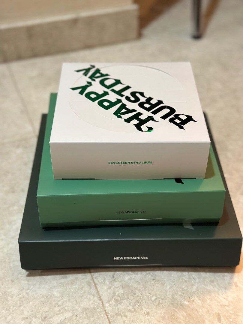 Seventeen Happy Burstday Album New Burstday ID CARD HOSHI SCOUPS