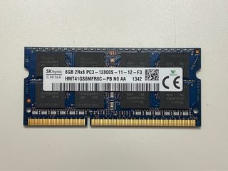 Memoria RAM para portátil SK Hynix DDR3 de 8 GB, PC3-12800S, SODIMM