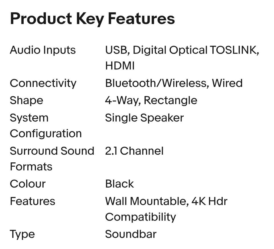 Sony HT-X 8500 Dolby Atmos Soundbar63223789644673114