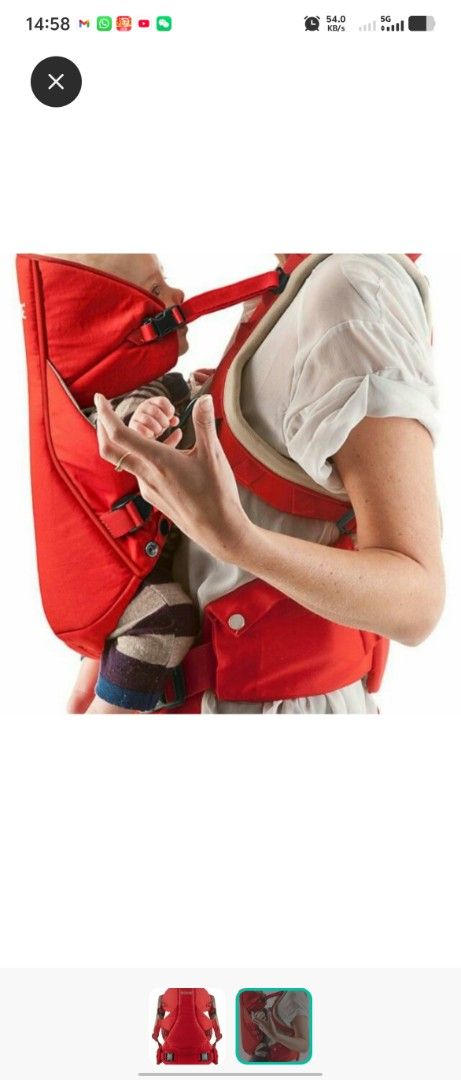 Stokke MyCarrier 3-in-1 (Category: Carriers & Slings) located in Singapore. Submitted by lai126 (Listing ID 1375145787, Image 2). Description: you can use it from newborn to 3 years old for your precious baby. very good quality. very cleannd in good condition. https://www.babygearlab.com/reviews/getting-around/baby-carrier/stokke-my-carrier https://www.fqmagazine.co.uk/product-reviews/item/3273-stokke-mycarrier-3-1.html.