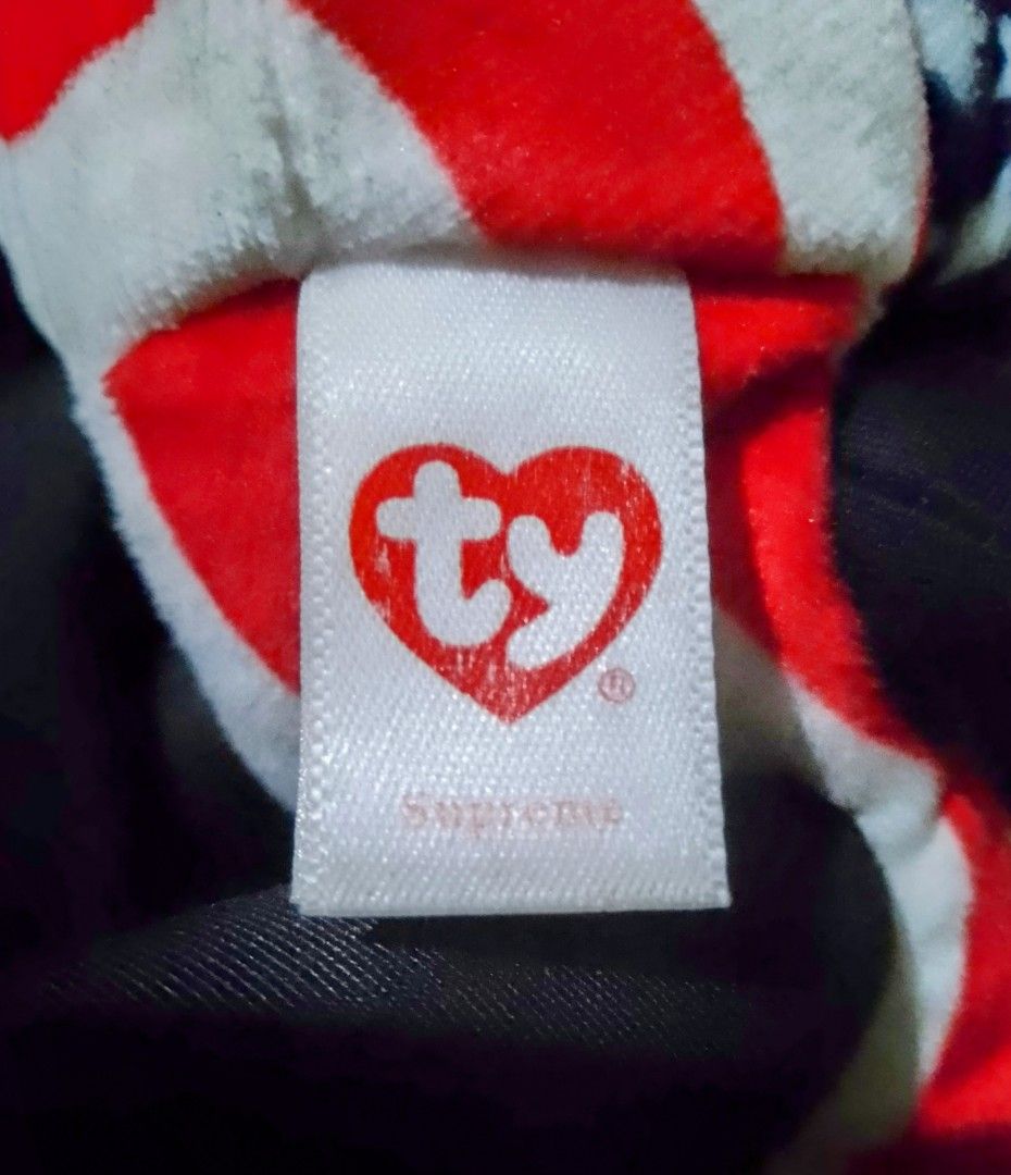 Supreme x Ty Beanie Baby Plush (Category: Luxury Apparel) located in Mandaluyong City. Submitted by the.store.for.all.season (Listing ID 1375236848, Image 2). Description: For sale: Supreme x Ty Beanie Baby Plush 📍WYSIWYG. Used for display. Actual photo posted. 📍Price: Php2000 only 📍MOP: •BPI •GCASH •Cash-on-Pick-up 📍Meet-up/Pick-up: •Mandaluyong, San Felipe Neri Church •Mandaluyong, Kalentong (Market Place Mall) Kindly DM me for other inquir