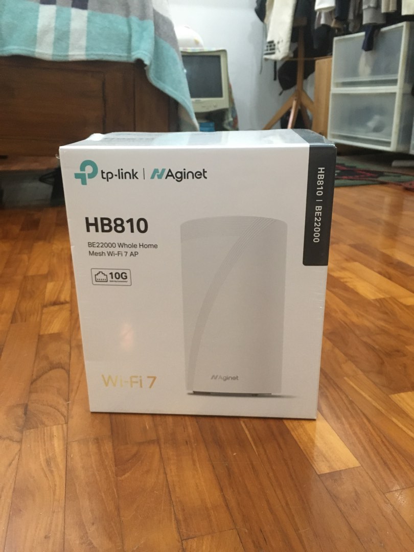 Hb8100 Router TPLink HB810 mesh wifi 7 Router, Computers & Tech, Office & Business ...