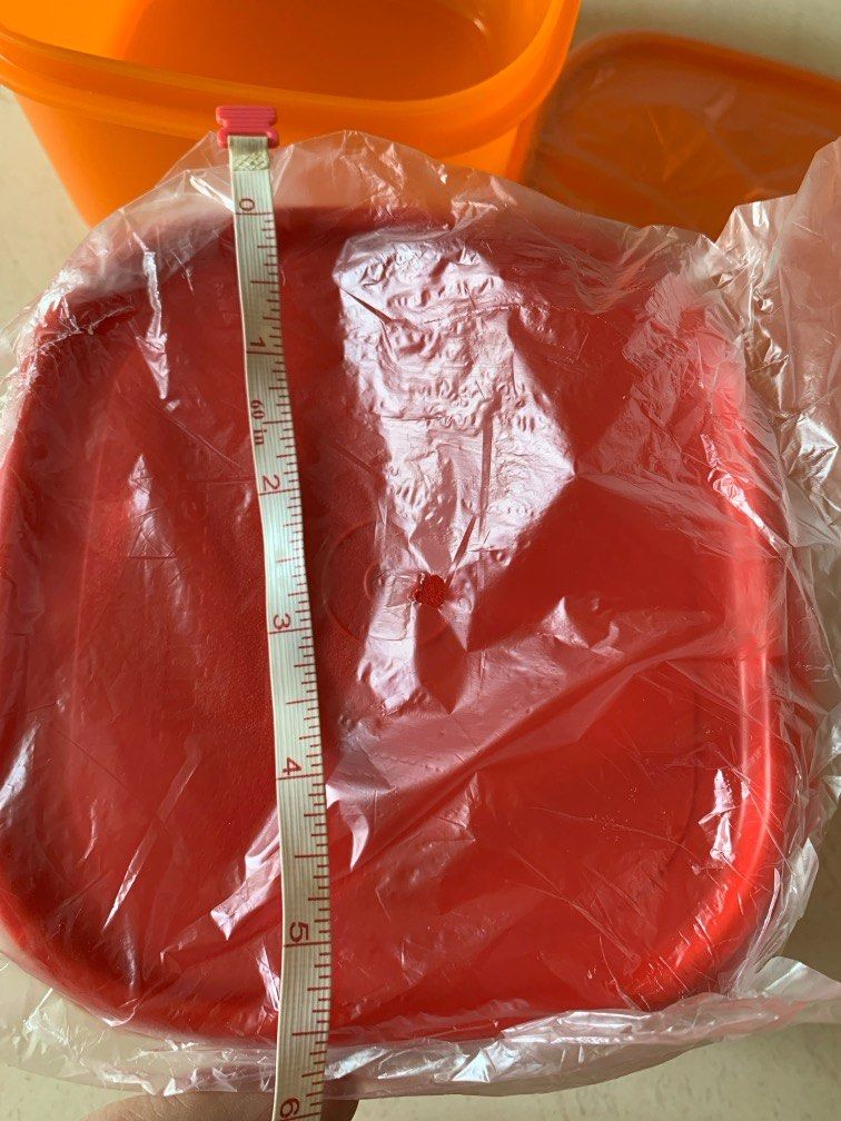Tupperware (Category: Food Organisation & Storage) located in Singapore. Submitted by kkstuff4 (Listing ID 1375127728, Image 3). Description: 1.2 liter capacity Tupperware 2pcs red and orange set 2pc yellow set $10 per set .