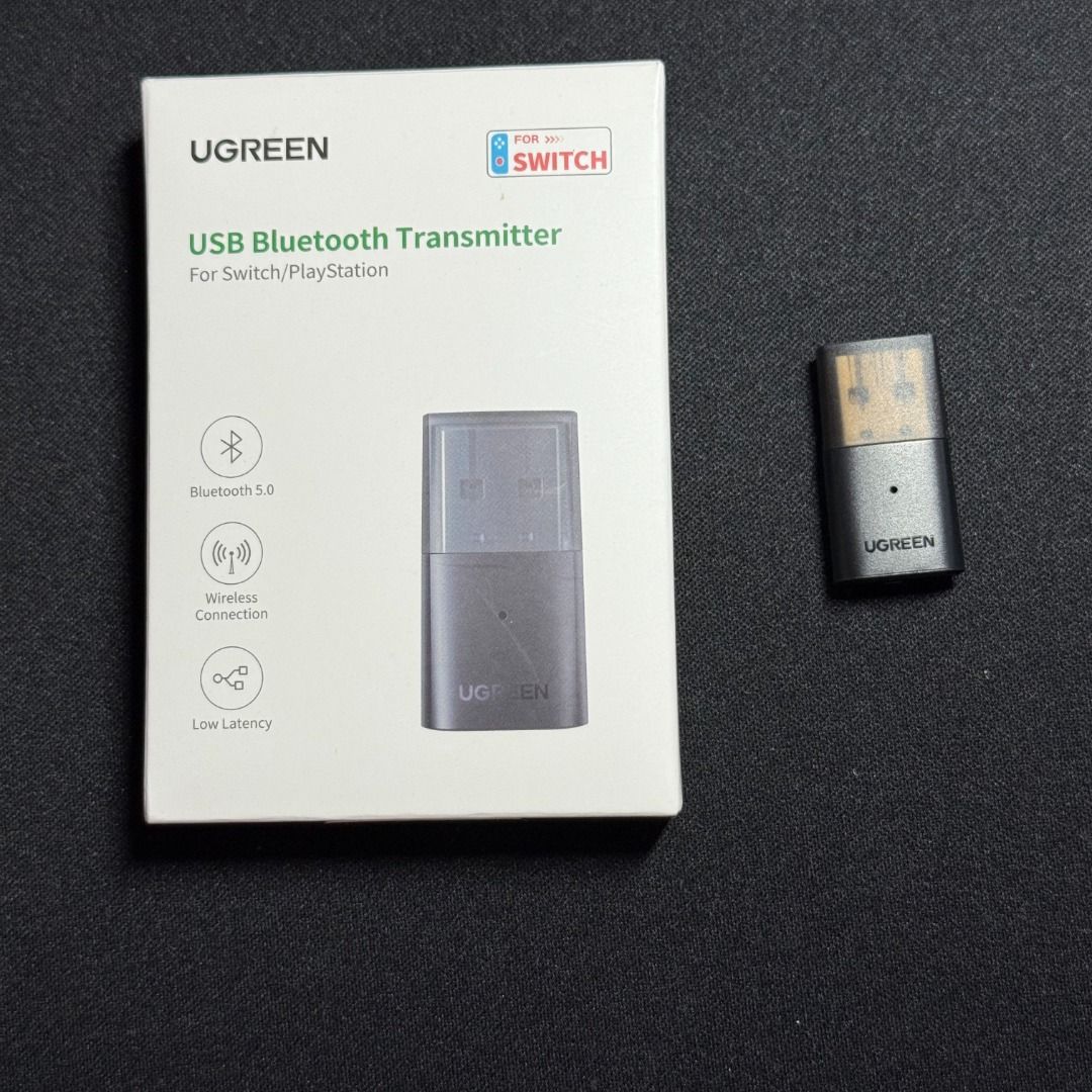 UGREEN USB Bluetooth Transmitter for Switch/Playstation (Category: Portable Music Players) located in San Jose del Monte. Submitted by madamegazelle (Listing ID 1375270338, Image 1). Description: UGREEN USB Bluetooth Transmitter for Switch/Playstation Bought it but was not compatible with my device Never used .