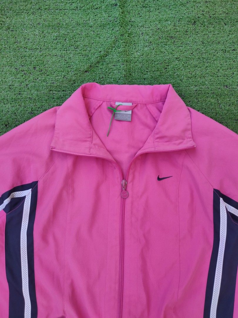 Vintage Nike tritone windbreaker jacket (Category: Coats, Jackets and Outerwear) located in Marikina City. Submitted by 2nd_chancedrips (Listing ID 1375215951, Image 3). Description: M on tag fits up to large womens 20.5 x 23 embroidered logo excellent condition no issues.