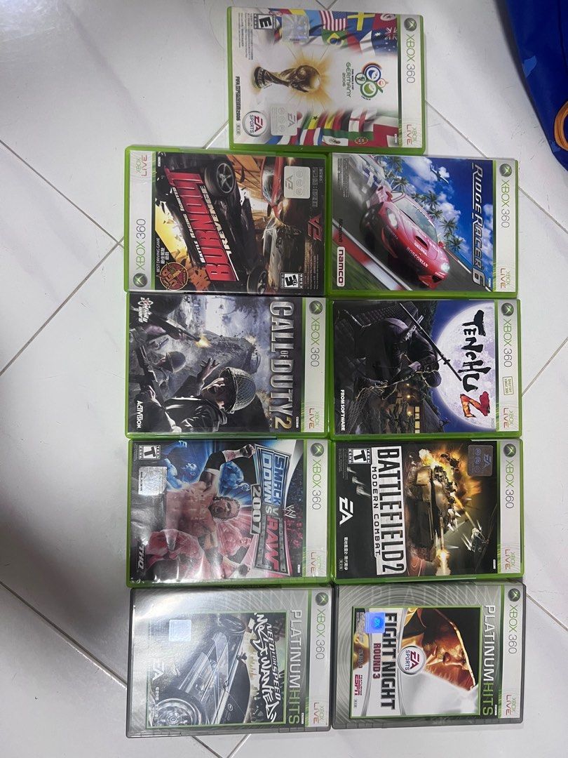 Xbox 360 old Games628530583846411116