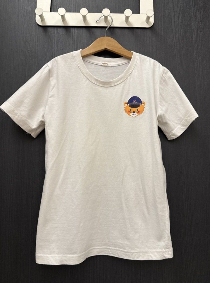 Your Police Pal Ray Children Tee in White (Singapore) (Category: Babies & Kids Fashion) located in Singapore. Submitted by dweekoh (Listing ID 1375239992, Image 2). Description: Size: M (Fits 6-7yo) - I personally feel that this can fit up to about 10yo .
