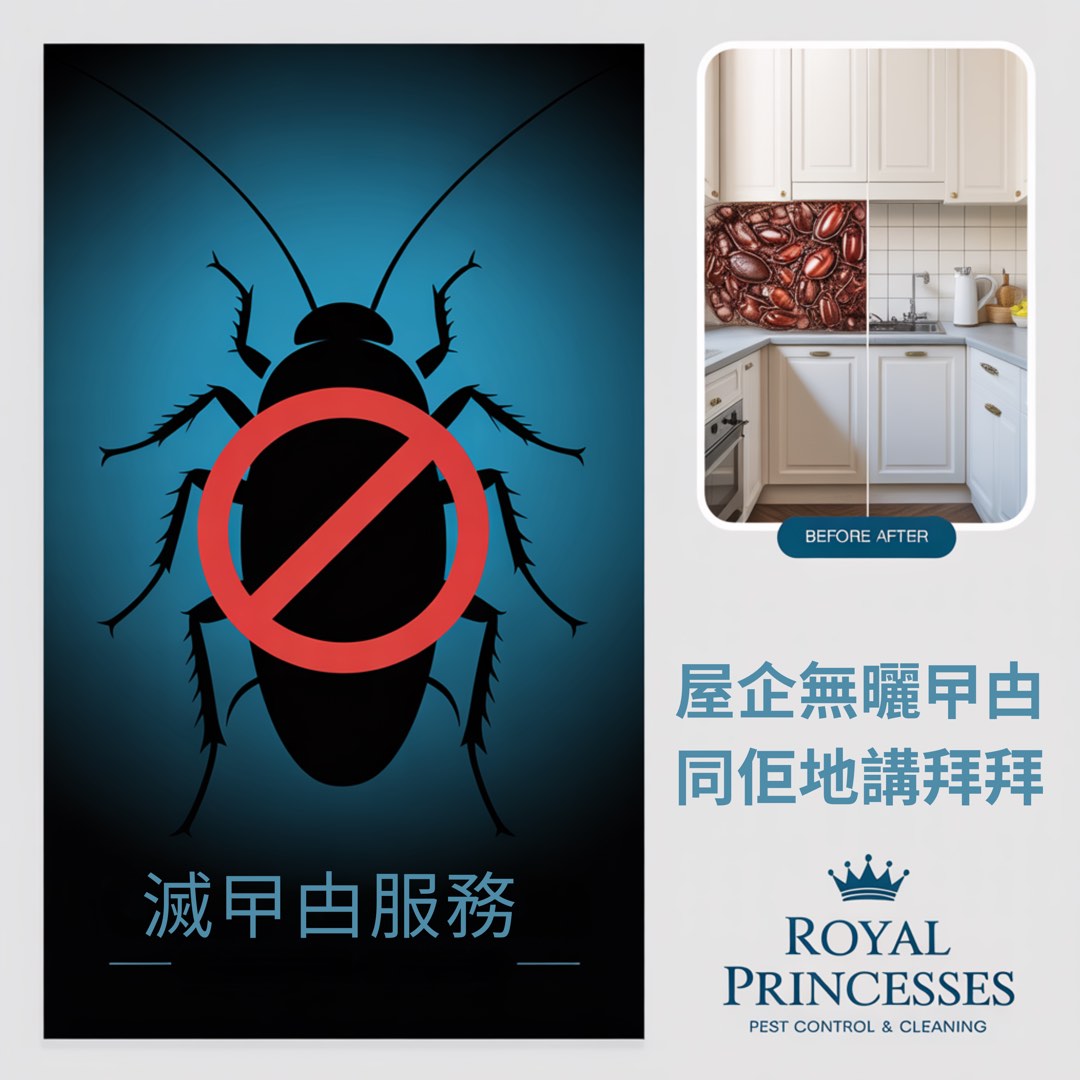 滅曱甴專家】100%安全無害｜歐盟認證無毒藥水+凝膠｜即日上門｜送防蟑套裝628599826032651113