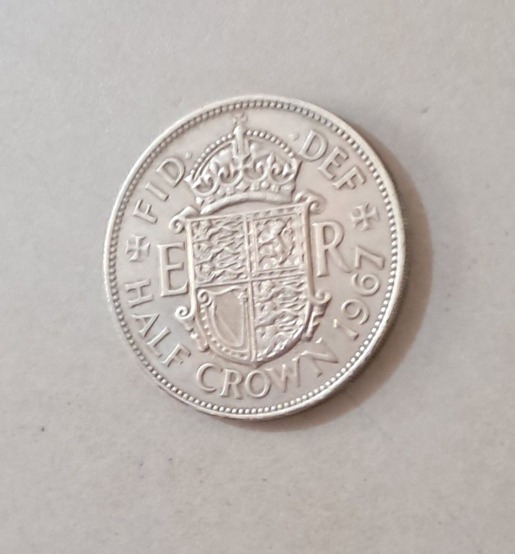 1967 UK Half Crown Coin, Hobbies & Toys, Memorabilia & Collectibles ...