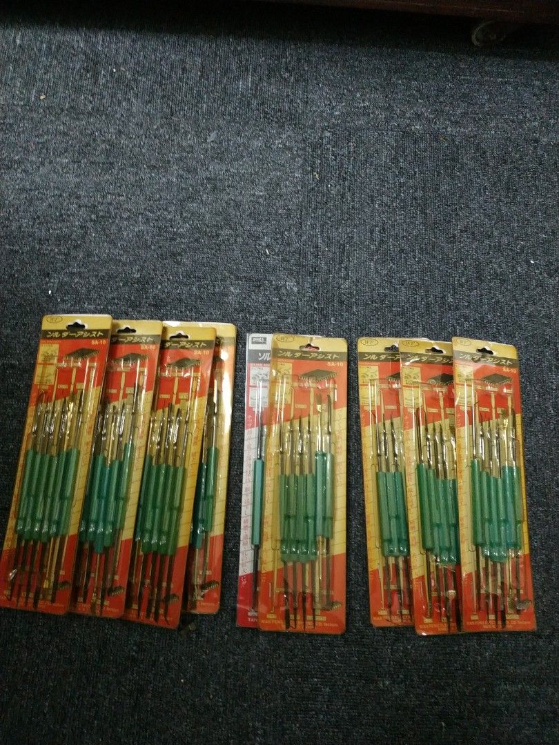 6tools set for assembling and repairing PCBs solder assist SA-10 (Category: Other Accessories) located in Singapore. Submitted by kattielau (Listing ID 1375353542, Image 1). Description: .