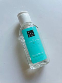 全新 The Rituals of Karma Cleansing Hand Gel 酒精搓手液 潔手啫喱 有機白茶蓮花味 50ml62939563568130110