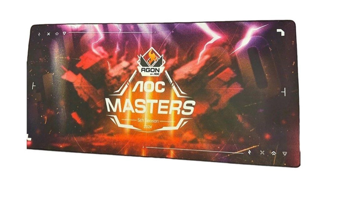 由 lun2828 (刊登 ID 1375347452，圖片 1) 提交，位於 台中市 (Taichung) 的 Aoc masters冠軍賽滑鼠墊 (類別：電腦滑鼠及相關產品)，說明：僅宅配面交。