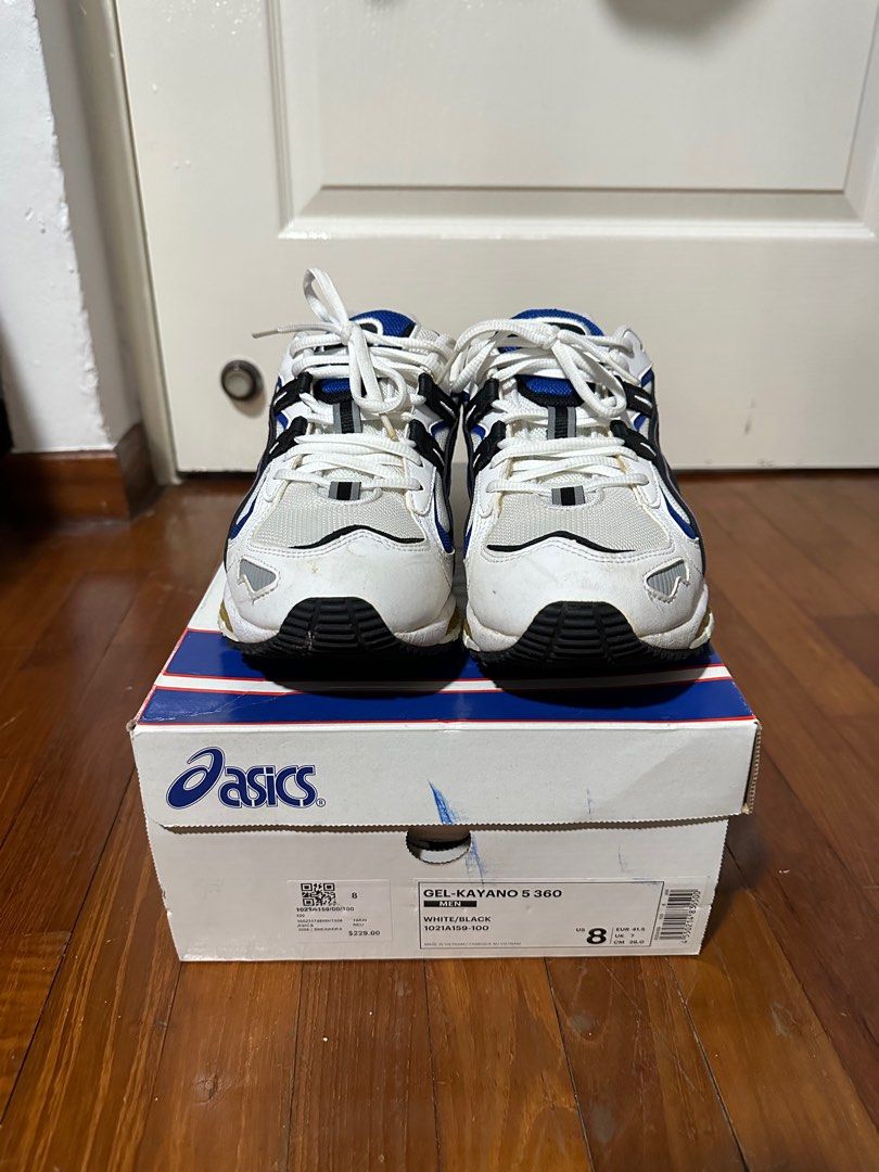 Asics Gel Kayano 5 360 (Category: Sneakers) located in Singapore. Submitted by masivd (Listing ID 1375388073, Image 1). Description: Bought this shoe about 5yrs ago. Still in very good condition. Havent been using it hence selling. .
