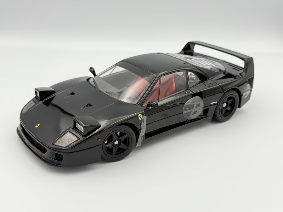 Ferrari F40 BBR BBRKS007 échelle 1/18 – Matt Noir – Sièges Noirs – Kyosho – Prév.te