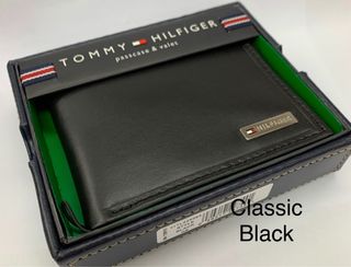 Brand New Imported from the USA Tommy Hilfiger Genuine Leather Silver Wallet62978591147267115