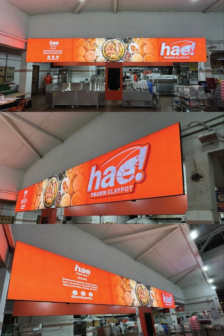 Custom Lightboard Signboard Signage (Category: Printing, Design & Marketing) located in Singapore. Submitted by yssignstudio.sk (Listing ID 1375294469, Image 1). Description: We specialise in various types of lightbox signage including LED lightboxes, acrylic boxes, metal frame boxes, ultra-slim designs, and tension fabric lightboxes – ideal for shops, F&B outlets, offices, and mall displays. 💡 Even lighting, energy-saving, durable 🪛 Includes p