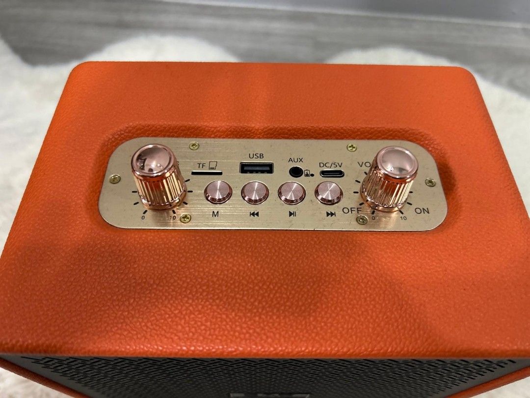 Easy & Perfect portable wireless speaker - The Star (Orange)63059785940355111