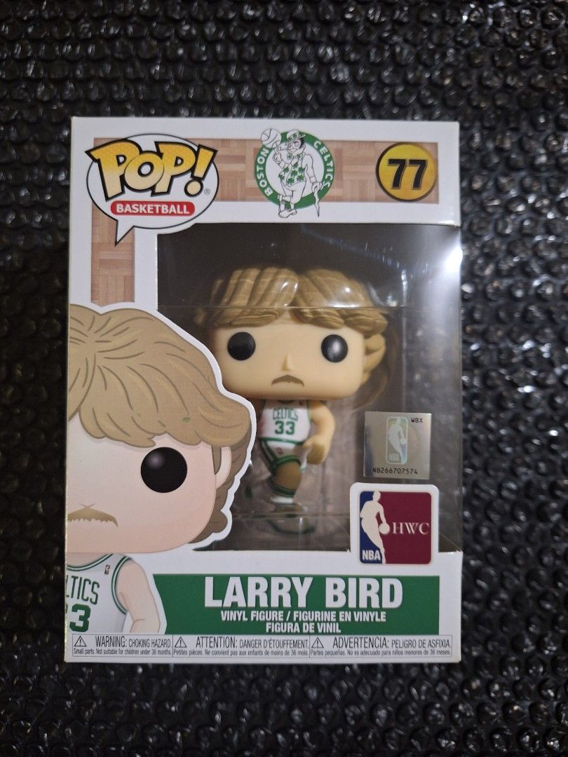 Funko Pop Larry Bird 77 NBA (Category: Designer & Blind Box Toys) located in Apalit. Submitted by declutteringcollectibles (Listing ID 1375327790, Image 1). Description: .