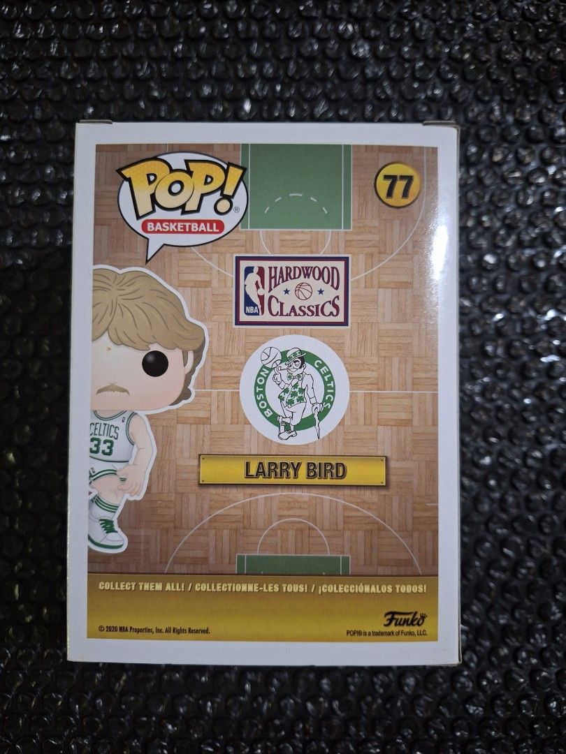 Funko Pop Larry Bird 77 NBA (Category: Designer & Blind Box Toys) located in Apalit. Submitted by declutteringcollectibles (Listing ID 1375327790, Image 3). Description: .