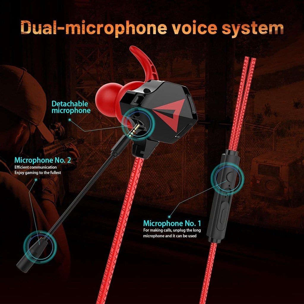 Gaming earpiece headphone65561380926979112