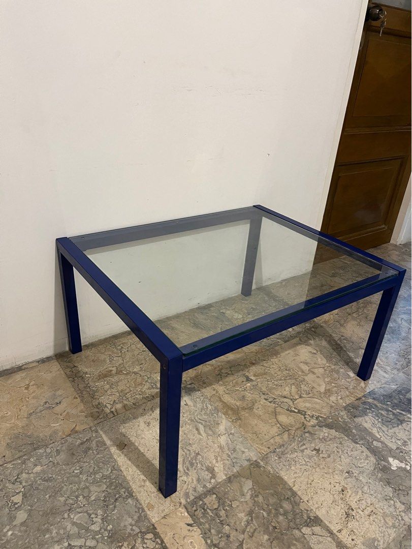 RUSH SALE Glass Center table (Category: Tables & Sets) located in Manila. Submitted by mjane333 (Listing ID 1375388604, Image 1). Description: Heavy.
