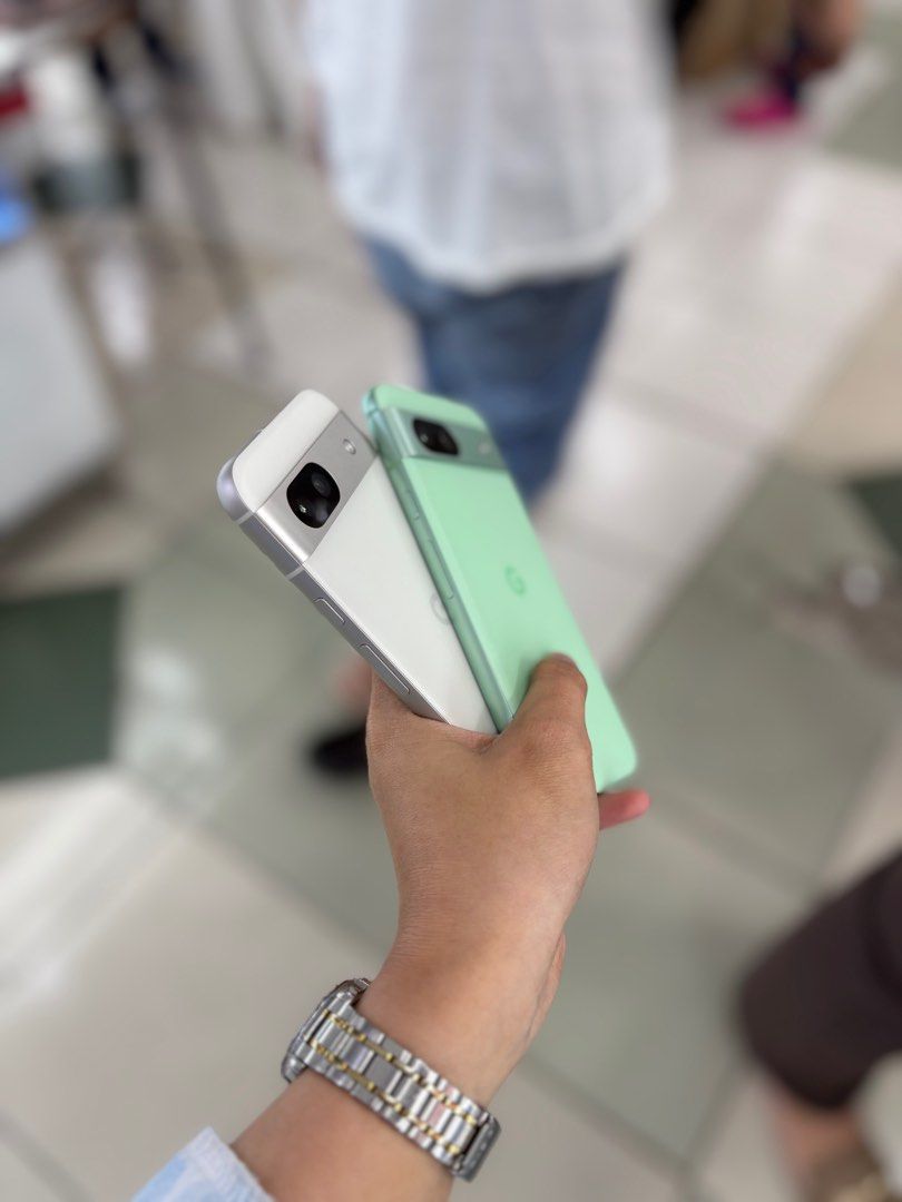 Google Pixel 8A 128gb Factory Unlock US Variant No Issue (Category: Google Pixel) located in San Juan City. Submitted by aynaagadgets (Listing ID 1375320404, Image 2). Description: FOR SALE | TRADE / SWAP PASS SA MGA SCAMMERS / THIRD PARTY (RFS: Buy and Sell) GOOGLE PIXEL 8A 128GB FACTORY UNLOCK ⬇️DETAILS⬇️ •128 GB (Other storage is also available) •Factory Unlock (Other Variant is still available but may vary) •Green (Other color is also availab