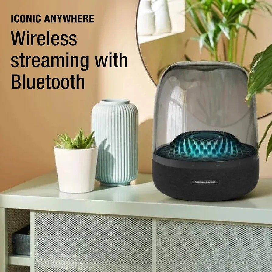 Harman Kardon Aura Studio 4 Speaker (Category: Soundbars, Speakers & Amplifiers) located in Singapore. Submitted by Music_Corner (Listing ID 1375323272, Image 2). Description: 🌟 CAPITAL MALL SHOPPING 🌟 EARN CAPITAL STAR POINTS 🌟 ACCEPTE CAPITAL VOUCHER/ EVOUCHER 🌟 TRUSTED SELLER 🌟 100% AUTHENTIC 🌟 ALL SPEAKER AND HEADSET COMES WITH LOCAL WARRANTY 🎶 Shop invoice Will be Issue VISUALLY STUNNING SOUND - Elevate your home with the iconic desig