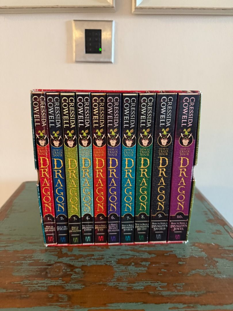 How to Train Your Dragon Box Set (10 Books), Hobbies & Toys, Books ...