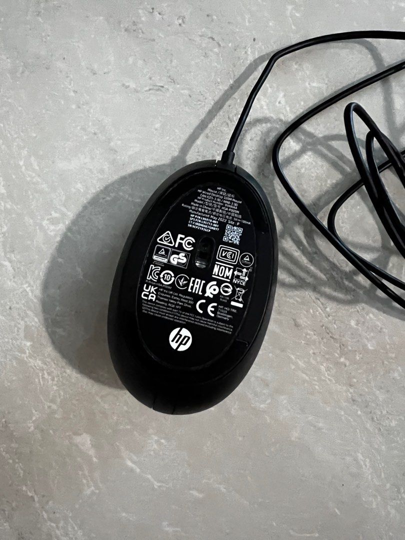 Hp wired mouse63205793065730111