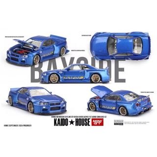 ミニカー MiniGT1095 Nissan ER34 Give Diecast Talk DiecastTalk X MiniGT Give 1/64 Nissan LB-ER34 Pink (PRE-SALE)