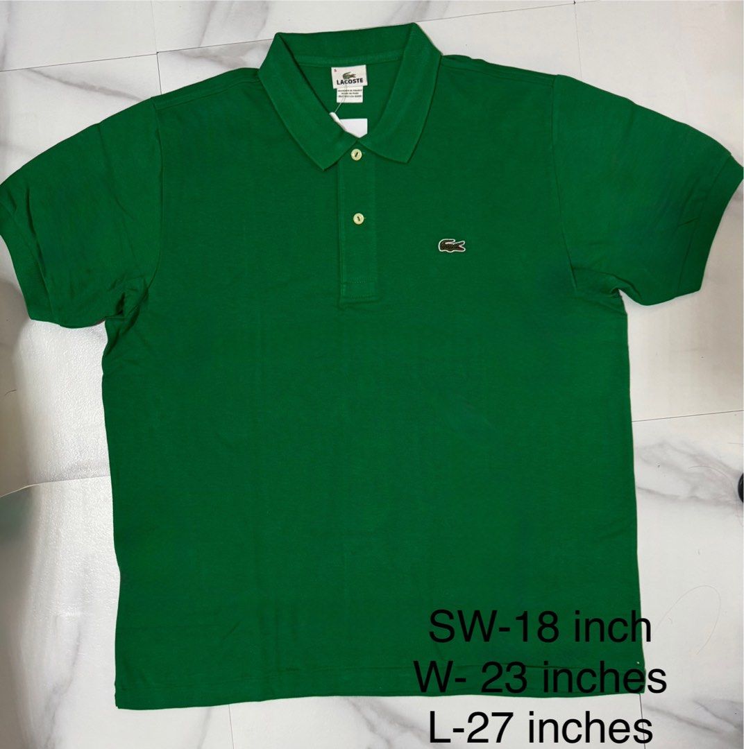 lacoste poloshirt Green Size 5 (Category: Tshirts & Polo Shirts ) located in Paranaque City. Submitted by shenarilyn (Listing ID 1375451662, Image 1). Description: .