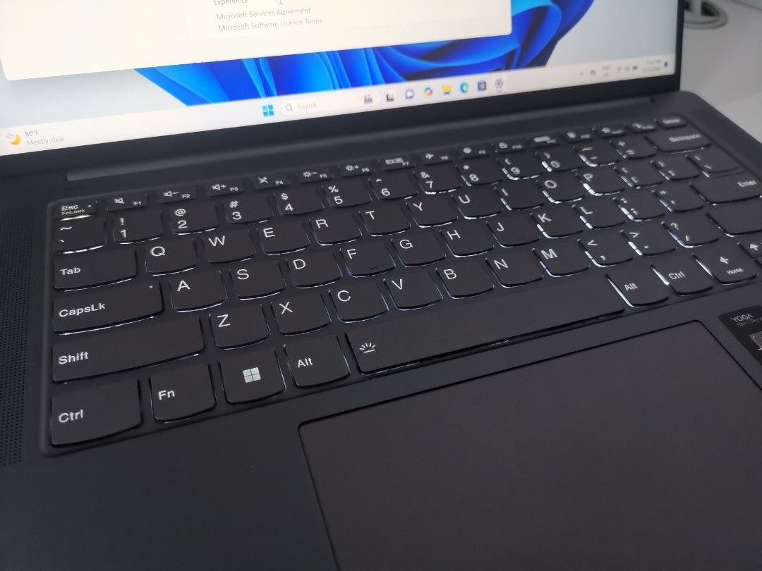 Lenovo Yoga Slim 7 Pro X 14ARH7 (Category: Laptops & Notebooks) located in Singapore. Submitted by youaremyboss (Listing ID 1375317785, Image 2). Description: Laptop good as new, offer your price. UP: $12xx Now selling: $920 AMD RYZEN 7 6800HS-CE 3.2GHZ 14.5INCH 3K DISPLAY 16GB RAM 512GB SSD RTX3050 82TL007SSB.