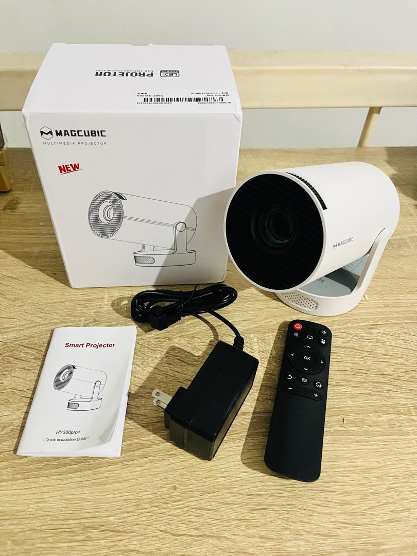 Magcubic HY300 Pro PLUS + Projector 4K HD 290ANSI Android 11 HiFi ...