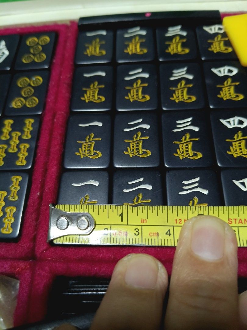 Mah-Jong Set (Category: Craft Supplies & Tools) located in Pasay City. Submitted by marineljapansurplus (Listing ID 1375332295, Image 2). Description: Mah-jong New & some are used Dimension : 1 inch by ¾ inch. Price starts at ₱300 to ₱800 Location: Cabrera, Pasay City.