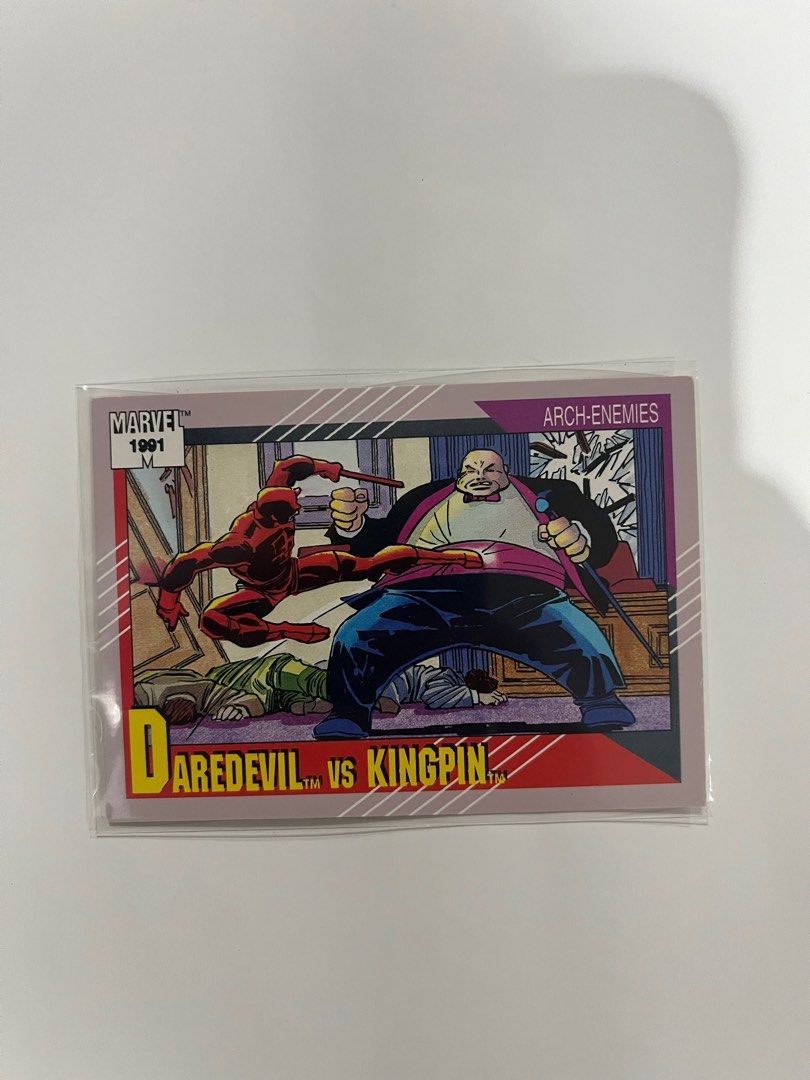 Marvel Comic Book Cards (Category: Raw Singles) located in Rizal. Submitted by redd276 (Listing ID 1375301080, Image 3). Description: Marvel Collectible Cards - Sold at Php 50 each Cards: - Ghost Rider - Hobgoblin - Moon Knight - Daredevil vs Kingpin - Fantastic Four vs Doctor Doom Get all for PhP 200!.