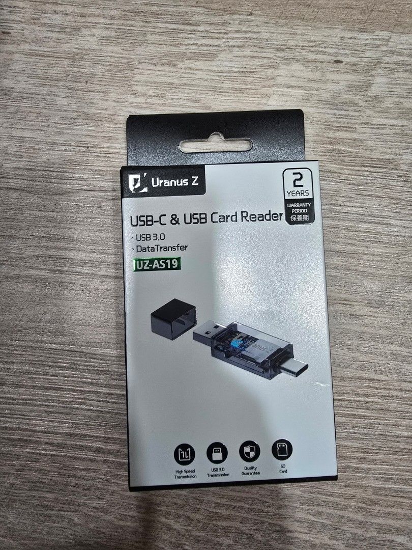 Micro SD & SD Card reader with Usb C & USB A / Multi card reader USB 3.0