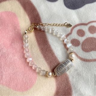 ▪️白毫措銀色mini天珠 兩眼▪️64214999117185110