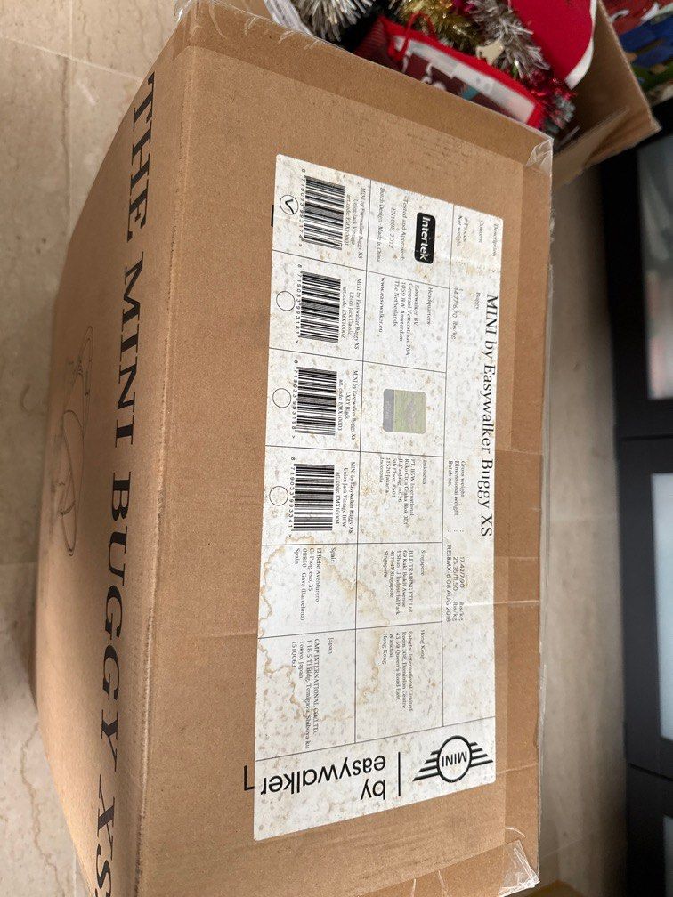 Mini buggy XS (Category: Strollers) located in Singapore. Submitted by queenestelle (Listing ID 1375329619, Image 2). Description: Brand new sealed in box. Got it as a gift. Free delivery to central / east area..